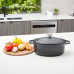 WHCIPO3002G Westinghouse 30cm Oval Cast Iron Pot